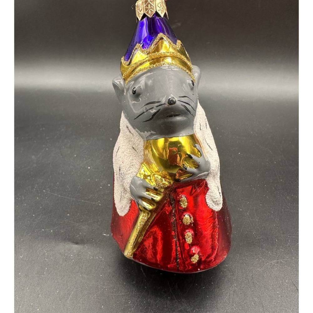 KURT ADLER POLONAISE RAT KING ORNAMENT THE NUTCRACKER AP406‎ 5"